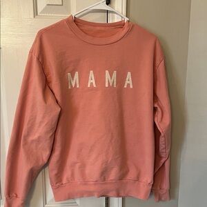 Pink 'MAMA' Sweatshirt